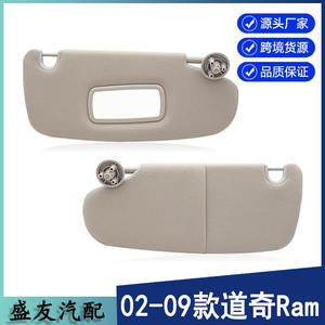 Pare-soleil Dodge 1CT11TL2AA gris, lot de deux, montage sur toit, matériau PVC, installation par vis - Product Image 2