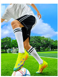Men's Women's <strong>Football</strong> <strong>Boots</strong> New Sport Sneaker for Students Winter Training Rubber Indoor Summer EVA PU Upper TPR Midsole - Product Image 4