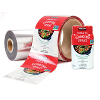 Film plastique PVC thermorétractable, personnalisable, impression Logo, pièces, manches de boisson, pour bouteille