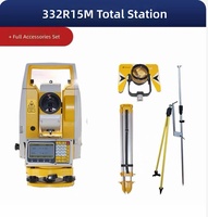 Station totale SOUTH N3/NTS332R15M avec écran couleur, précision d'angle de 2'', portée sans réflecteur de 1500m, instrument de topographie intelligent