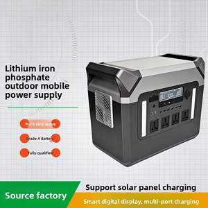 Station d'alimentation portable 2000W/2500W/3000W 120V/110V/220V/230V pour la maison et l'extérieur, station d'alimentation solaire - Product Image 5