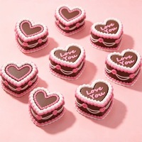 Jouet anti-stress en plastique imprimé en 3D, gâteaux mignons écologiques, à presser pour libérer la tension, cadeau pour la fête des mères