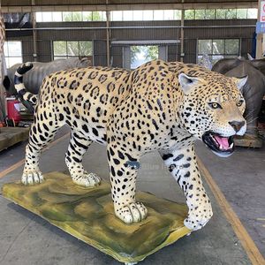 विशाल चिड़ियाघर सजावट एनिमैटोनिक पशु मॉडल चीता - Product Image 1