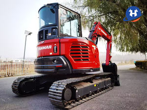 100% originale <span class=keywords><strong>Yanmar</strong></span> VIO50 VIO55-6 VIO55-5 5 tonnellate 5.5 Ton piccolo escavatore di seconda mano <span class=keywords><strong>Yanmar</strong></span> Mini scavatore - Product Image 6