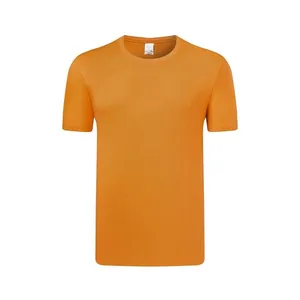 보라색 색상 면 100% 하이 퀄리티 남성 짧은 소매 빈 사용자 정의 인쇄 디자인 O 넥 OEM T 셔츠