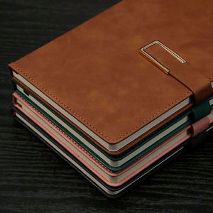 <b>A5</b> Business Notebook with Magnetic Closure, Thick Lined Journal for Office Meeting Notes, Custom Logo Promotional Corporate Gift - Product Image 2