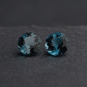 SGM AAA Quality Natural <b>London</b> Blue Topaz Radiant Cut Faceted 11x11 Loose Gemstone Stone Jewelry Manufacturing RADIATION Treated - Product Image 4