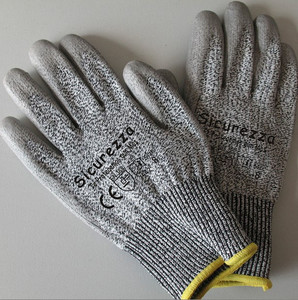 MaxiPact HPPE Anti-Cut PU Logo personnalisé En388 Niveau C Équipement <span class=keywords><strong>de</strong></span> protection individuelle Gants <span class=keywords><strong>de</strong></span> travail <span class=keywords><strong>de</strong></span> sécurité résistants aux coupures - Product Image 3