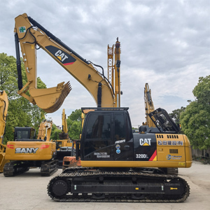 Excavatrice hydraulique Caterpillar 320DL d'occasion, modèle 2021, excavatrice sur chenilles robuste, moteur, pompe, puissance 104 kW, capacité de la benne 1,2 m³ - Product Image 4