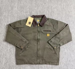 <span class=keywords><strong>Veste</strong></span> <span class=keywords><strong>en</strong></span> <span class=keywords><strong>jean</strong></span> vintage imperméable pour <span class=keywords><strong>homme</strong></span>, édition corrigée Kaha T New J97 Detroit Heavy Industry, denim délavé, style classique américain pour l'hiver - Product Image 5