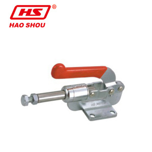 Hao Shou Quick <b>Clamp</b> HS-36010M <b>C</b>-Type Industrial Steel <b>Clamp</b> Metric Polished Non Adjustable - Product Image 1