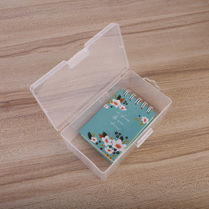 Transparent Rectangular Plastic Storage <b>Box</b> 10x7x3.2cm With Lid Office Organizer For <b>Small</b> Parts And <b>Tools</b> Packaging - Product Image 4