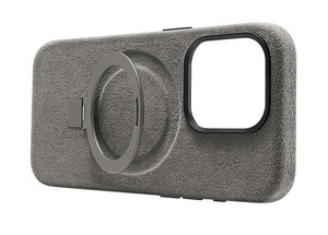 "Étui magnétique en <span class=keywords><strong>Alcantara</strong></span> pour <span class=keywords><strong>iPhone</strong></span> 12/13/<span class=keywords><strong>14</strong></span>/15/16 avec finition en fourrure de haute qualité" - Product Image 5