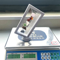 Ensemble de pierres de selenite, pierres brutes, pierres de guérison, ensemble de chakras en cristal, vente en gros
