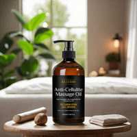 Huile de massage corporelle pure et essentielle avec extraits de graines végétales pour le sport et le bien-être, vente en gros OEM