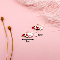 Anime Girl Pendentifs à breloques en alliage métallique Boucles d'oreilles à l'huile pour le bricolage Perles de bijoux Porte-clés pour la fabrication de trouvailles