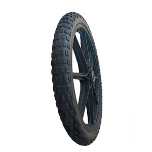 Rodízios Pneumáticos com Cubo de Ferro Fundido, Pneus Externos de Borracha EVA, Rodas de <span class=keywords><strong>PU</strong></span>, Rodízios Duráveis para Equipamentos Móveis - Product Image 4