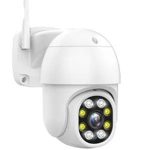 Camara de seguridad WiFi mini cámara PTZ domo de seguimiento automático cámara IP 360 grados AI nube 2mp CCTV cámara inalámbrica WiFi al aire libre