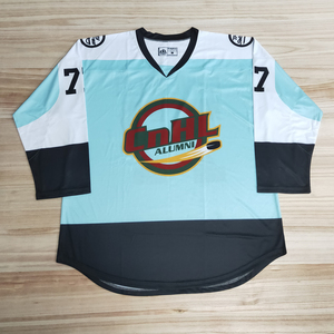 Jersey de Hockey con Logotipo Personalizado, Impresión Digital, Secado Rápido, 100% Poliéster, Uniforme para Entrenamiento y Juego de Hockey sobre Hielo - Product Image 3