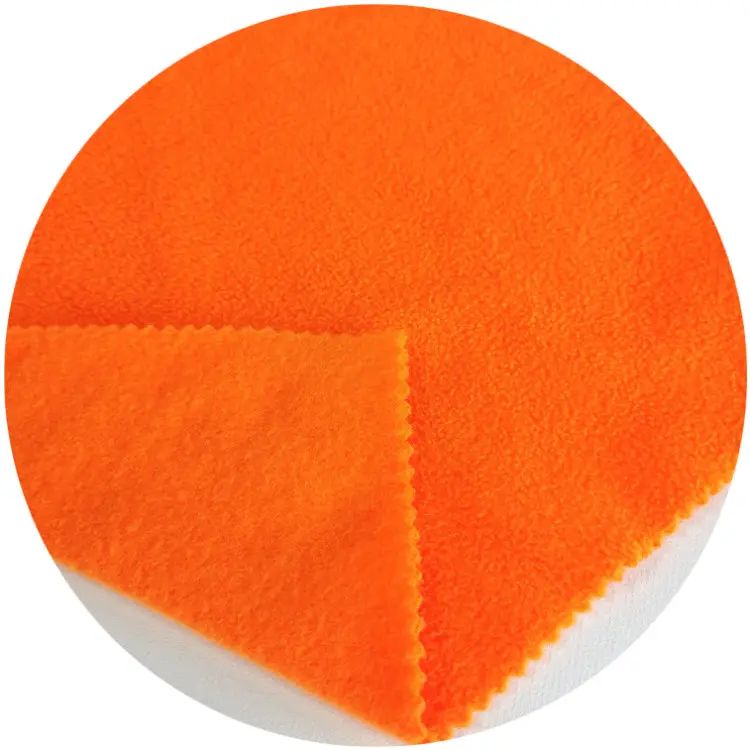 Fabrik preis 100 Polyester zwei Seiten bürste und eine Seite Anti-Pilling-Fleece-Stoff für Jacken und Heim textilien decken
