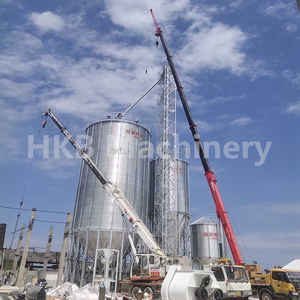 Silo de grano pequeño, contenedor de almacenamiento de alimentos, Silo de alimentación de pollo, Silo de almacenamiento de maíz, equipo de almacenamiento de alimentos para granja - Product Image 6