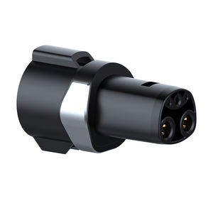 60A Type 1 vers <span class=keywords><strong>tesla</strong></span> Plug Adaptateur <span class=keywords><strong>Prise</strong></span> Véhicule Voiture EV Chargeur Connecteur De Charge - Product Image 1