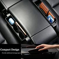 Plateau repas pour volant de voiture, table pour ordinateur portable, bureau pliable 2-en-1 avec conteneur de rangement anti-chute pour l'espace entre les sièges