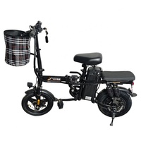 Vélo électrique 350W le plus performant et le meilleur, avec batterie pliable 48V amovible, autonomie maximale de 45-55 km, vélo de ville électrique