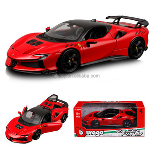 Bburago 1:24 <span class=keywords><strong>Ferrari</strong></span> SF90XX Stradale Auto Sportiva Modellino in Lega Pressofusa <span class=keywords><strong>Giocattolo</strong></span> Veicolo in Miniatura - Product Image 2