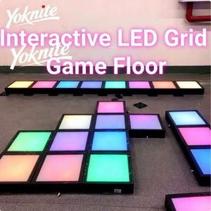 Équipement de parc de trampolines interactif et éducatif immersif pour l'intérieur et l'extérieur, idéal pour les jardins d'enfants et les centres commerciaux, en métal, plastique et LED - Product Image 4