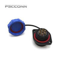 Connecteur étanche IP68 de qualité industrielle PSCCONN SP21 à 7 broches, prise et fiche aviation haute puissance compatibles avec Weipu