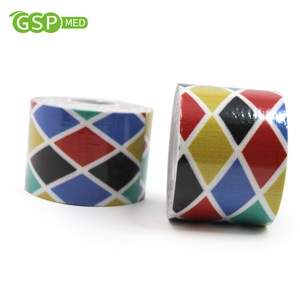 Cinta <span class=keywords><strong>de</strong></span> Kinesiología Impresa Personalizada <span class=keywords><strong>de</strong></span> 5 cm x 5 m, Impermeable, Multicolor, Cinta Deportiva para Músculos, Cinta Atlética <span class=keywords><strong>de</strong></span> Algodón para Alivio del Dolor - Product Image 5