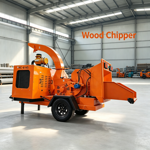 Trituratore Mobile per Legno, Attrezzatura Diesel per la Triturazione di Rami e <span class=keywords><strong>Foglie</strong></span>, per Rifiuti Verdi Agricoli - Product Image 4