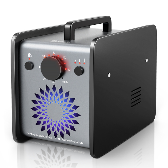 Multi-Functional Ozone Generator 75W Portable Air Cleaner with Negative Ion for Car Hotel Outdoor & Home Use-Odor Elimination