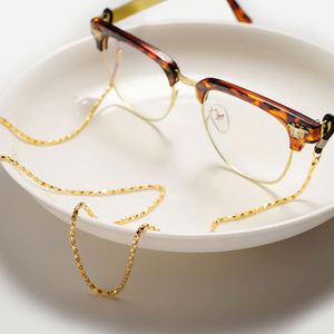 Cadenas para Gafas de Sol y Monturas Metálicas Personalizables, Cadenas Huecas Doradas para Gafas, Correas y Cordones - Product Image 4