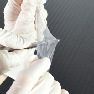 Consumibles de laboratorio autoadhesivos OEM personalizados, placa PCR, película de sellado PDMS, no permeable, transparente, se adapta a todas las placas PCR de 96 pocillos - Product Image 2