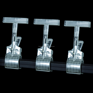 Muestra gratis Clips personalizados Titulares de precios al por menor Clips de etiquetas Soporte de precios de PVC para tienda de electrónica al por mayor - Product Image 4