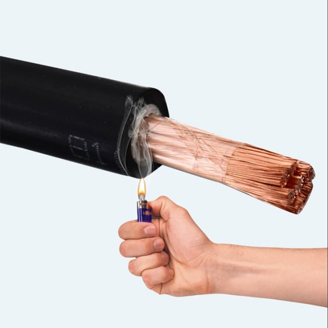 Low Voltage High Temperature Flexible Stranded Flexible Cable 1.5 2.5 4 6 10 16mm Rubber Cable