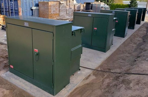 100kva 150kva Phase 34500v 19900v Oil Pad Mounted Enclosures Prefabricated Substation <b>Transformer</b> - Product Image 3