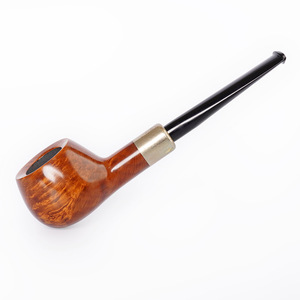 MUXIANG Tobacco Pipe Straight Type Ma10135h1y1h Wood Grain Design - Product Image 3