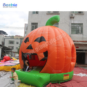 Château gonflable citrouille d'Halloween personnalisé, <span class=keywords><strong>cabane</strong></span> gonflable Jack O'Lantern pour fête de fin d'année en extérieur et décoration de centre commercial - Product Image 4