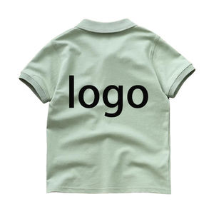 Camiseta Polo de Manga Corta con Solapa, Estilo Nuevo, para Niños, Deportiva, de Verano, Color Sólido, Informal, Fresca, Personalizable - Product Image 4