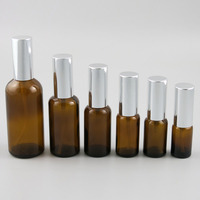 Botol Kaca Kosong Parfum Semprot Amber 100Ml, Pesanan Jumlah Kecil