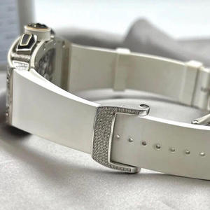 72-01 Style Titanium Tonneau Case High-Quality Men's High-end Business Social Flyback <b>Chronograph</b> <b>Automatic</b> Mechanical Watch - Product Image 4