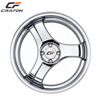 Jantes forgées CF 18 19 pouces 5x114.3 PCD 60.1 CB pour voitures particulières, compatibles avec Chaser JZX100, jantes classiques à rayons