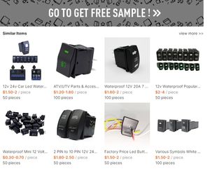 7pin Dpdt Tuimelschakelaar Atv Utv 12V Aan Knop Schakelaar Groen Blauw Led Richtingaanwijzer Tuimelschakelaar Schakelaars - Product Image 6