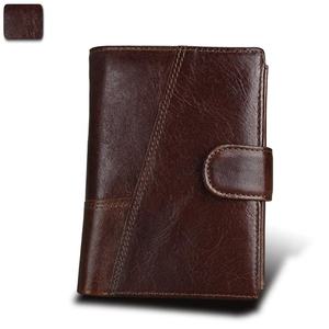 Andong Short <b>Wallet</b> Purse for <b>Men</b> Genuine Cow Leather RFID Block Anti-Theft Fashion Clutch <b>Wallets</b> Purses Man <b>Card</b> Holder Clip - Product Image 2