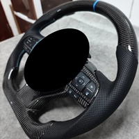 J Auto Fabrikası Özel Yapım Lexus CT200H ES300h ES RX350 Direksiyon Simidi Karbon Fiber Delikli Deri Özel Dikiş Rengi D 4
