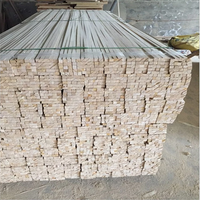 Panneaux en bois de paulownia de haute qualité, lisses et poncés, en bandes triangulaires et en barres carrées, pour cadre de jonction d'angle de bâtiment de bureau moderne