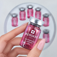 Sérum en ampoules pour le visage à la vitamine C et au complexe d'arbutine, pour un éclaircissement naturel et une revitalisation cutanée